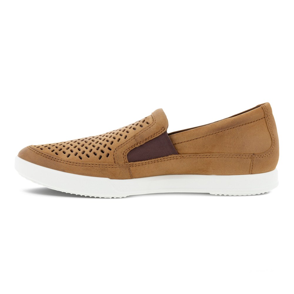 Slip On Hombre - ECCO Cathum - Marrom - TWH574283